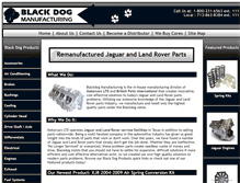 Tablet Screenshot of blackdogmanufacturing.com